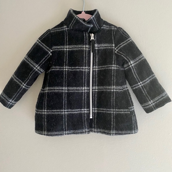 Cherokee Black & White Plaid Jacket - Picture 3 of 5